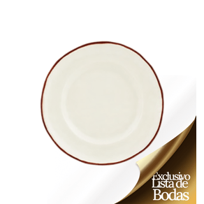 Plato para Postre Coco